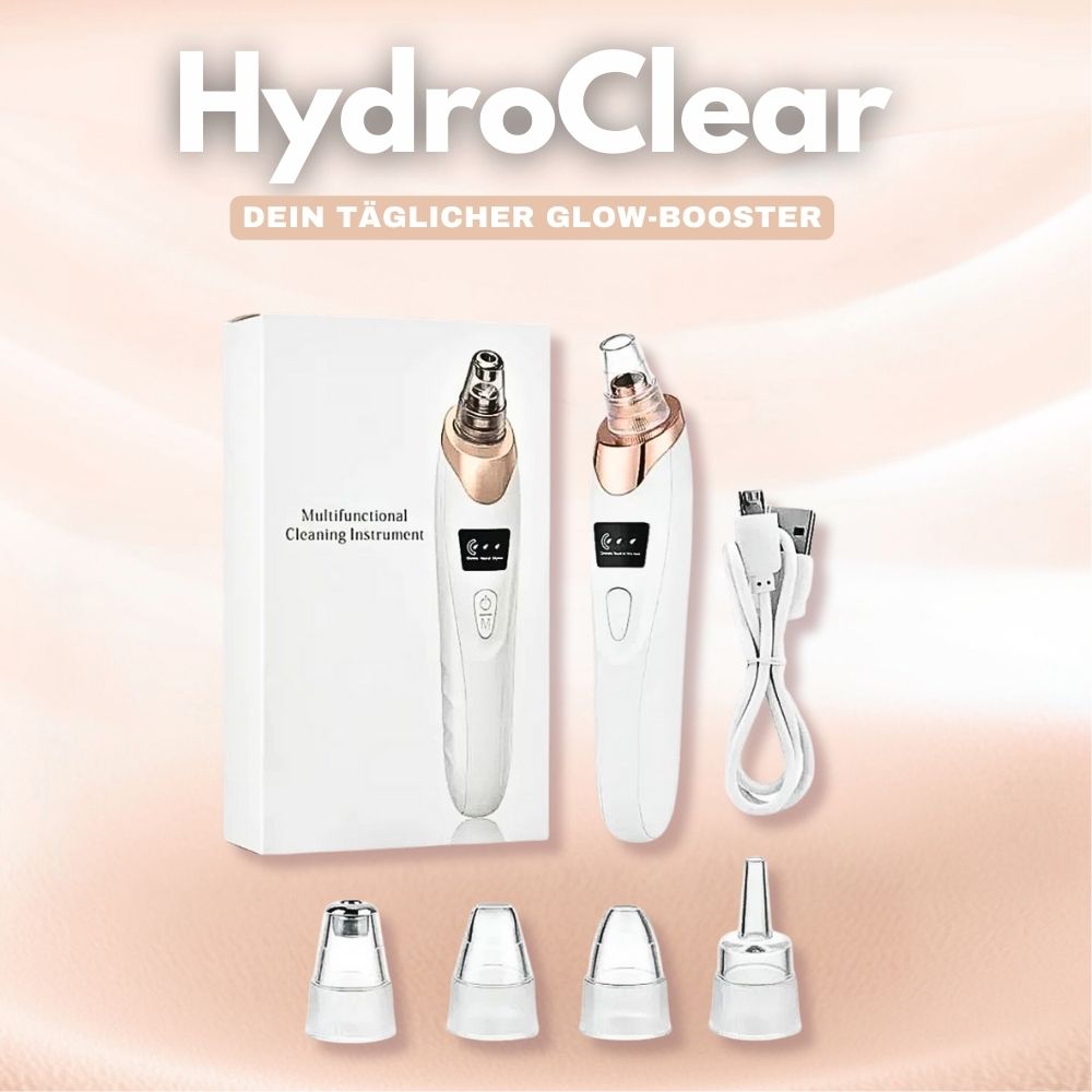 HydroClear - Vakuum Mitesserentferner
