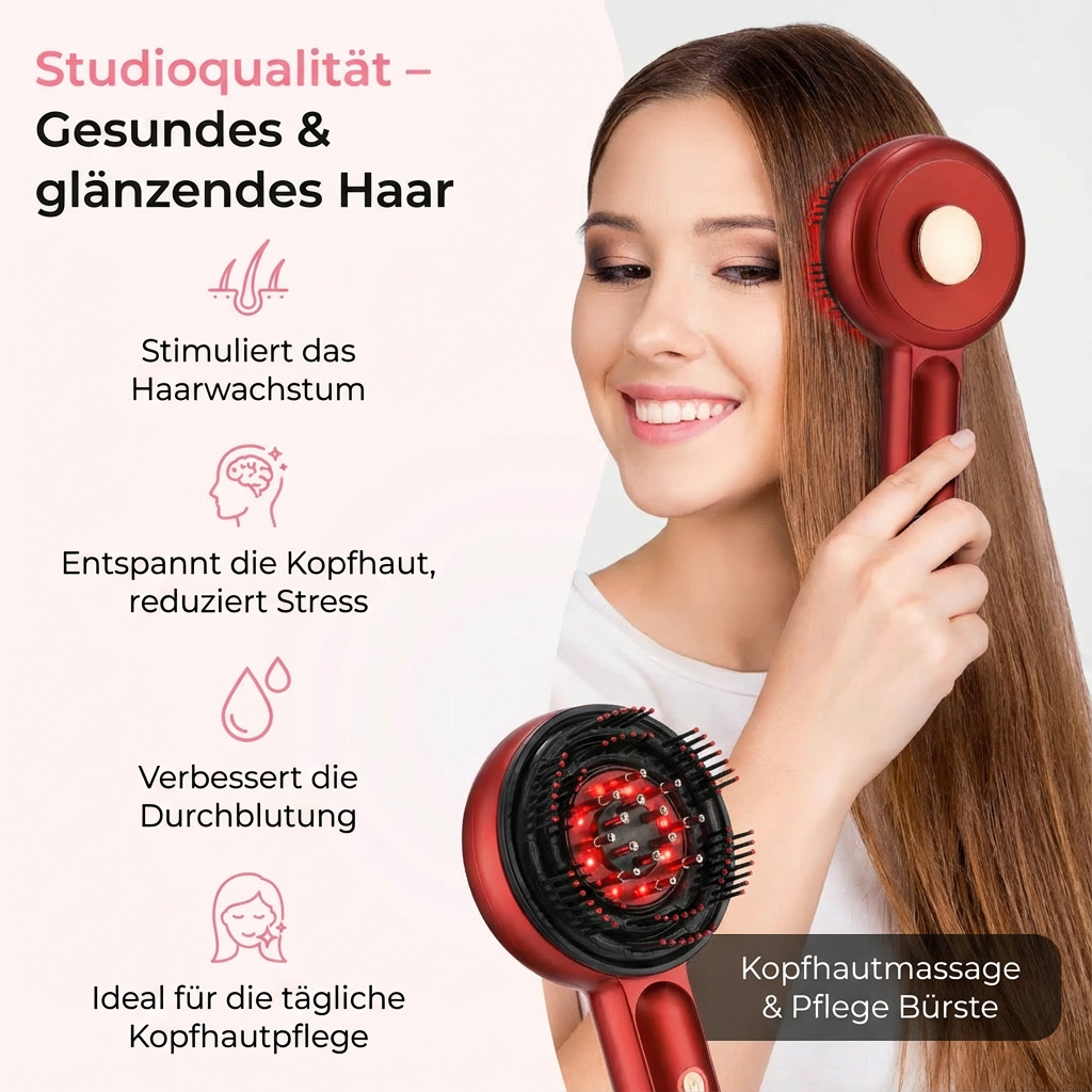 LUMIVA - Elektrisches Kopfhaut-Massagegerät