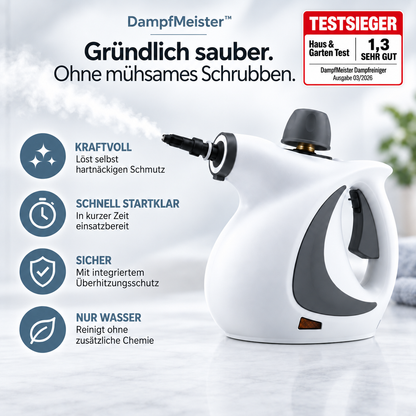 DampfMeister™  Hochtemperatur-Dampfreiniger