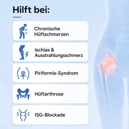 OrthoHip 4-in-1 Hüftmassager