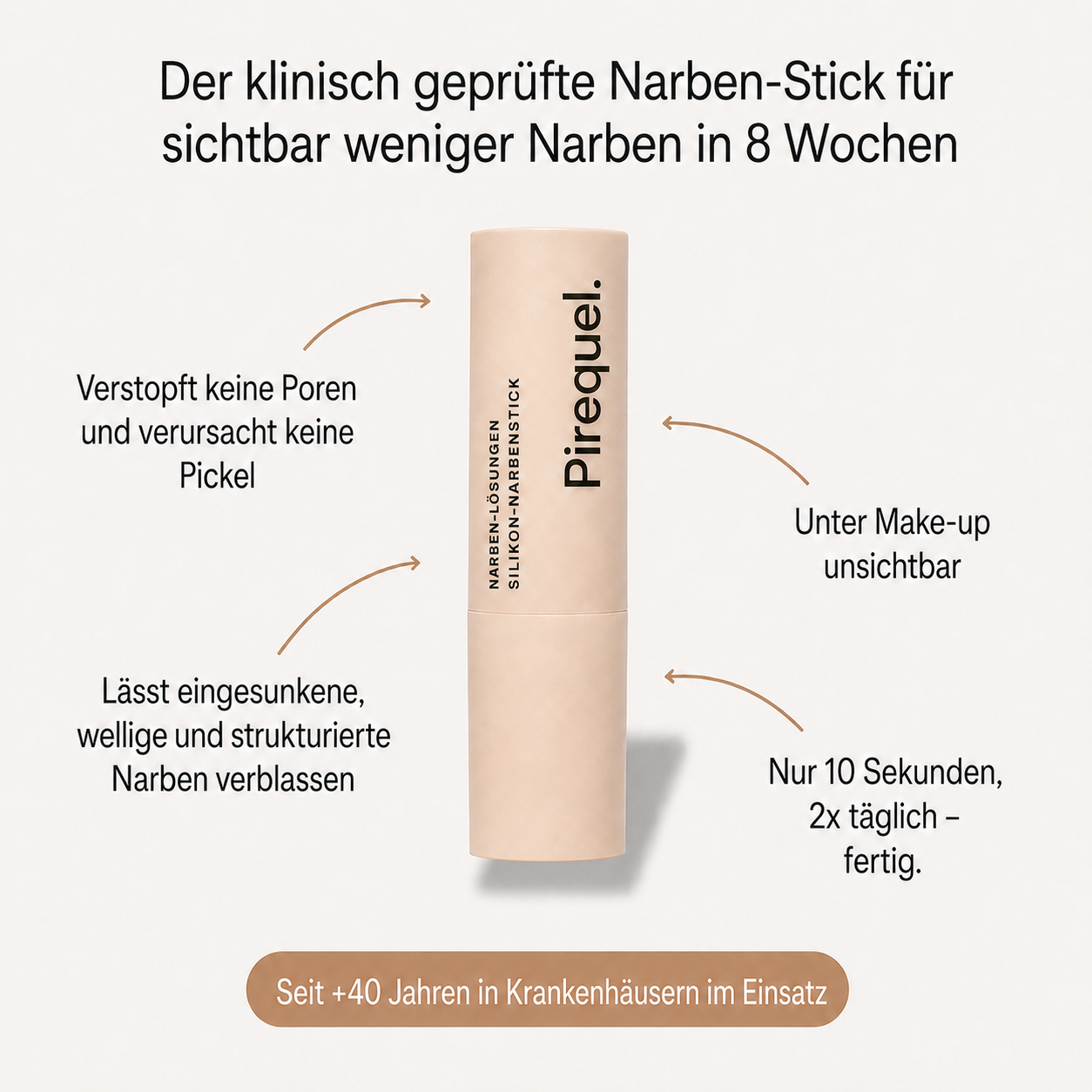 Pirequel™ Aknenarben-Stick