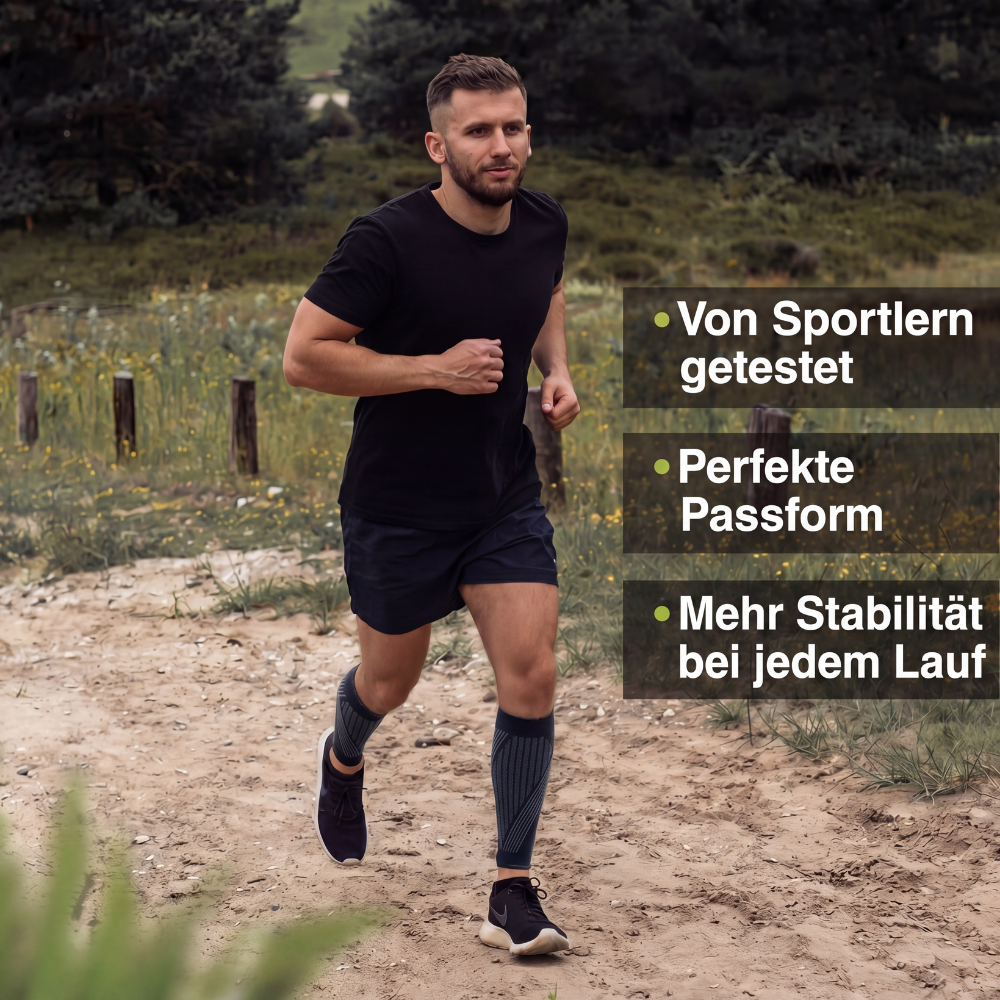 Pace Wadensleeves — Kompressionssleeves für Läufer