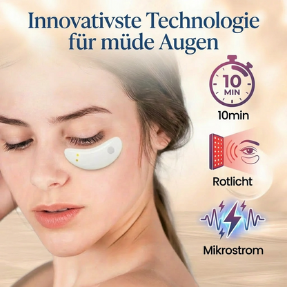 Glowpads – Augenpad mit Rotlicht & Mikrostrom
