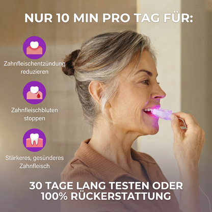 OralRay - Rotlichttherapie gegen Zahnfleischentzündung