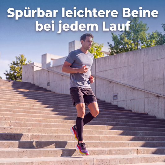 Pace Wadensleeves — Kompressionssleeves für Läufer