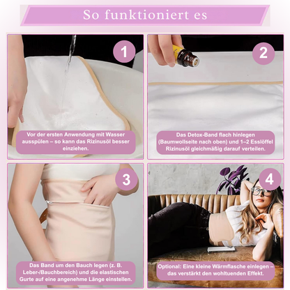 Levéa Detox-Band - Bye bye Blähbauch